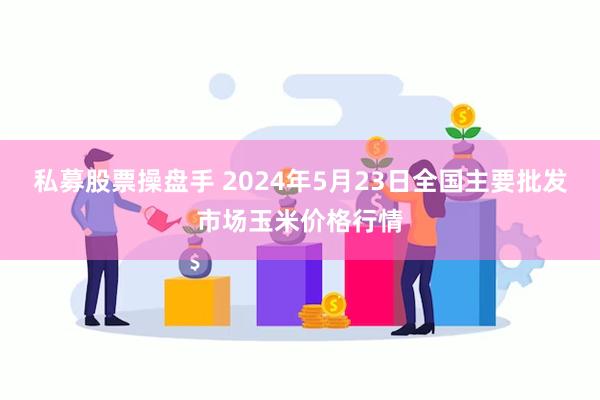 私募股票操盘手 2024年5月23日全国主要批发市场玉米价格行情