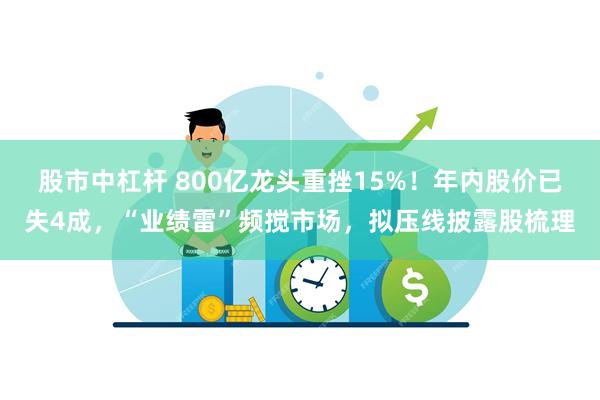 股市中杠杆 800亿龙头重挫15%！年内股价已失4成，“业绩雷”频搅市场，拟压线披露股梳理